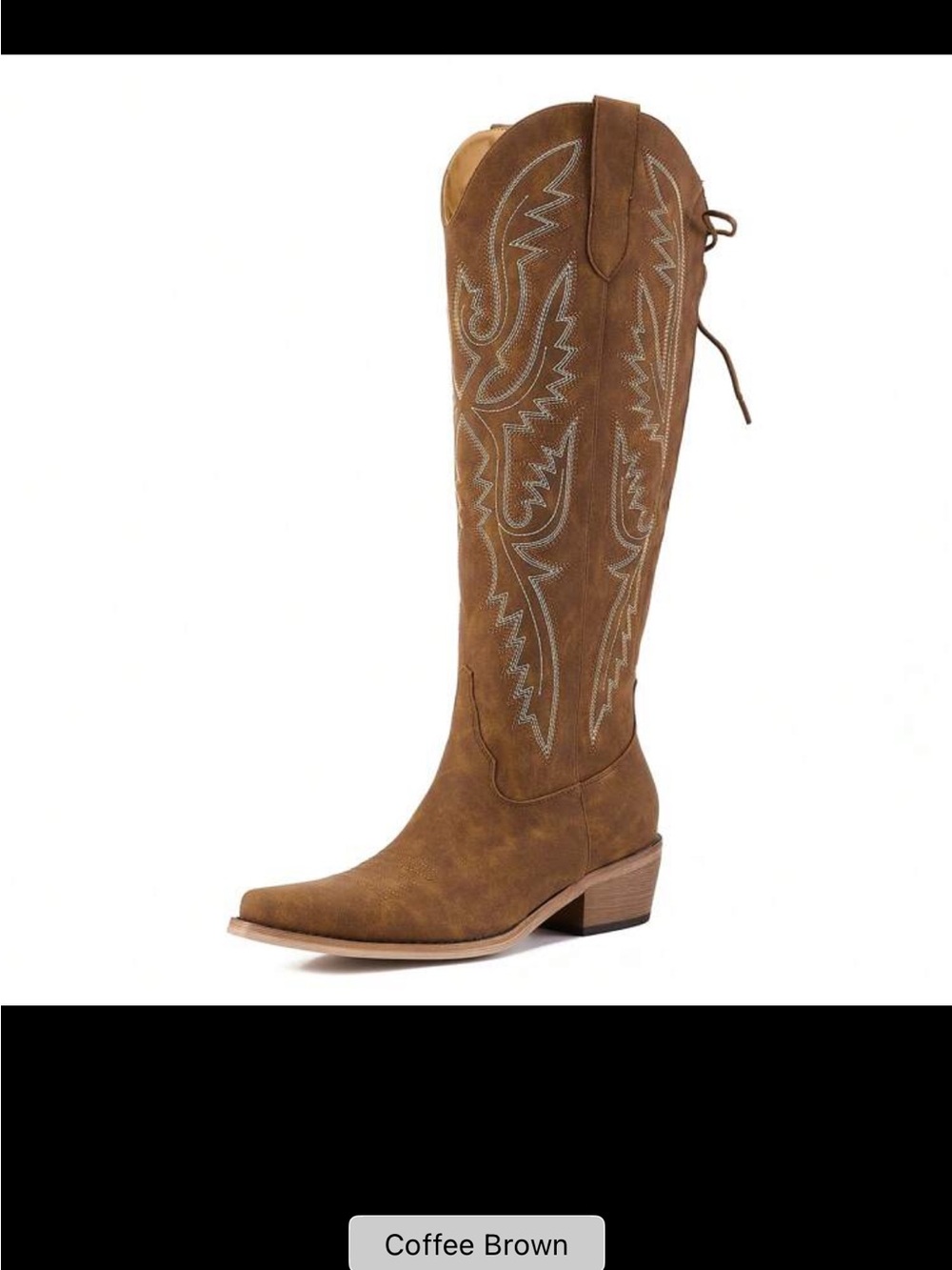 Cowboy Boots For Women Knee High  Pointed Toe Boots!